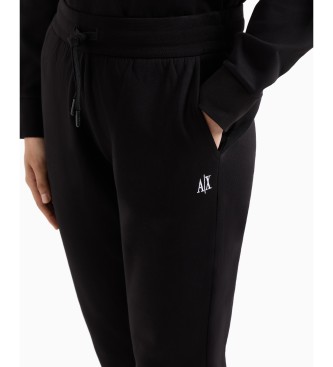 Armani Exchange Hlače Jogger Icon črne