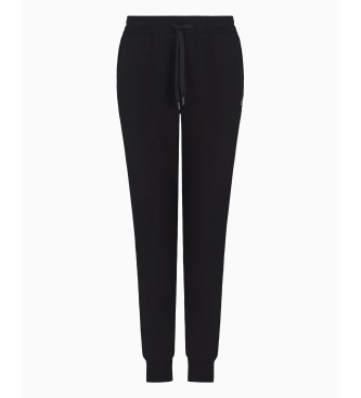 Armani Exchange Hlače Jogger Icon črne