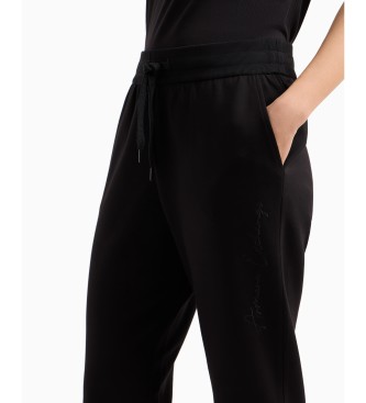 A|X Armani Exchange Pantaln Joggers Scuba negro