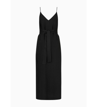 Armani Exchange Zwarte jurk Lencero