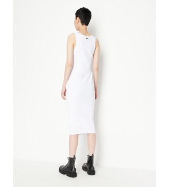 Armani Exchange Midi kjole hvid