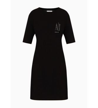Armani Exchange Basic black dress