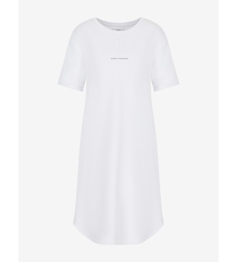 Armani Exchange Vestido Polar blanco