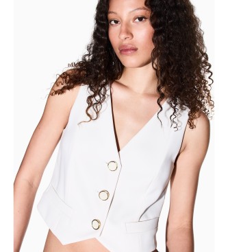 A|X Armani Exchange Waistcoat Soft white