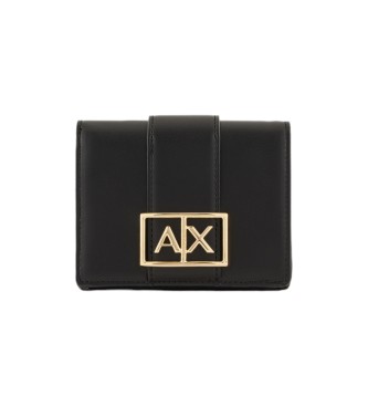 Armani Exchange Portfel z logo czarny