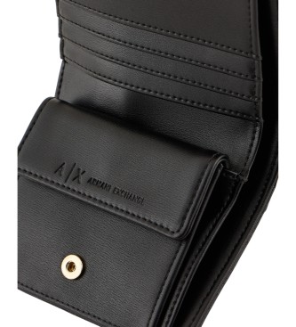 Armani Exchange Logo Wallet Black