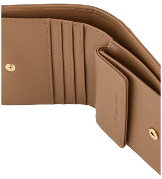 Armani Exchange Porte-monnaie  logo marron