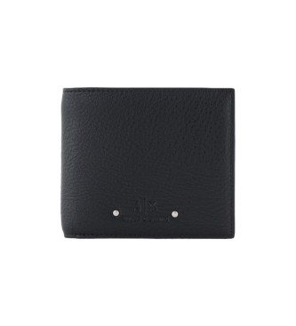 Armani Exchange Portefeuille avec logo noir