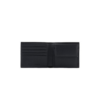 Armani Exchange Cartera logo negro