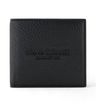 Armani Exchange Bifold portemonnee zwart