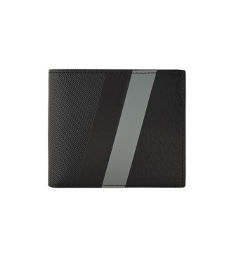 Armani Exchange Portefeuille avec logo noir