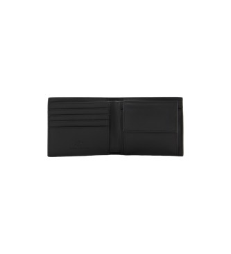 Armani Exchange Cartera logo negro