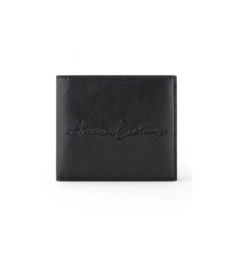 AIX Armani Exchange Cartera Bifold negro