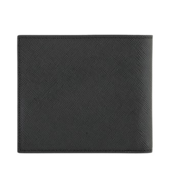 Armani Exchange Leder Portemonnaie schwarz