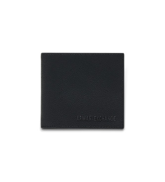 AIX Armani Exchange Cartera Logo negro