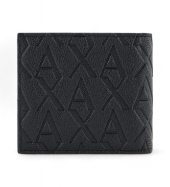 Armani Exchange Portafoglio con logo nero