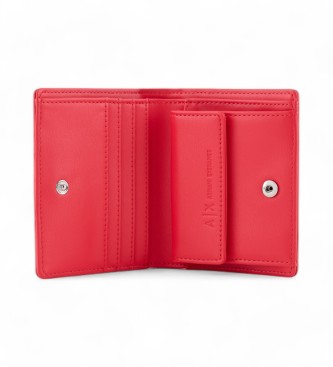 AIX Armani Exchange Cartera Pequea Asv rojo