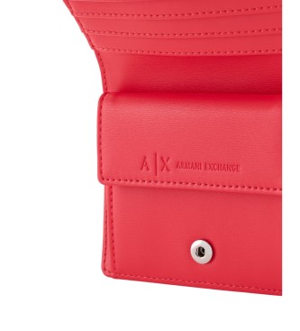 AIX Armani Exchange Cartera Pequea Asv rojo