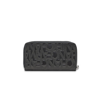 AIX Armani Exchange Cartera Zip negro
