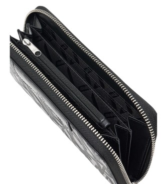 AIX Armani Exchange Cartera Zip negro