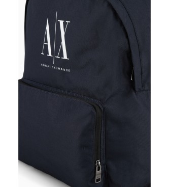 Armani Exchange Zaino casual blu scuro