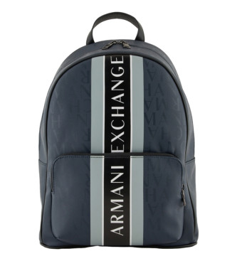 Armani Exchange Casual backpack navy, grey