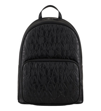 Armani Exchange Casualowy plecak w kolorze czarnym