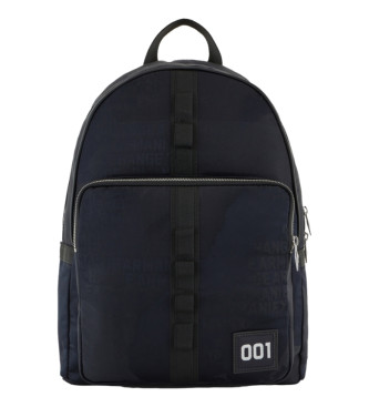 Armani Exchange Mochila casual azul-marinho