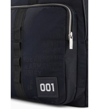 Armani Exchange Navy casual backpack