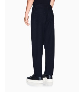 Armani Exchange Pantalon fusel marine