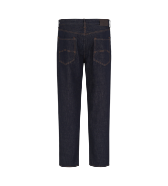 Armani Exchange Jeans blu navy larghi e affusolati