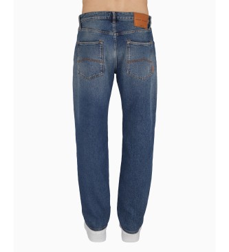 Armani Exchange Jeans affusolati blu larghi