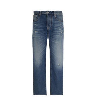 Armani Exchange Jeans affusolati blu larghi