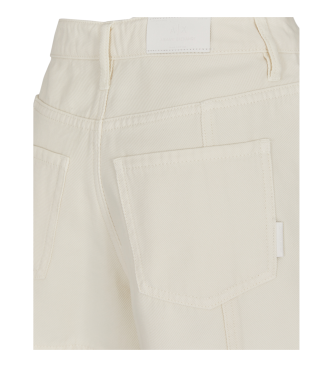 Armani Exchange Shorts med 5 lommer, hvide