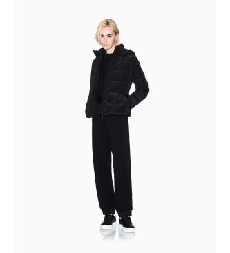 AIX Armani Exchange Schwarzer Doppelmantel