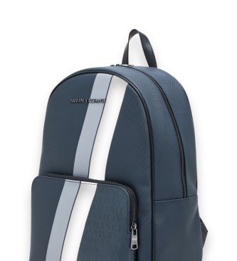 A|X Armani Exchange Technical Backpack navy