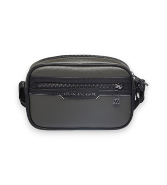 A|X Armani Exchange Bum bag with grey shiny effect
