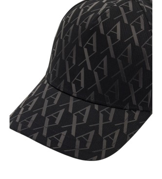 A|X Armani Exchange Baseball Hat black