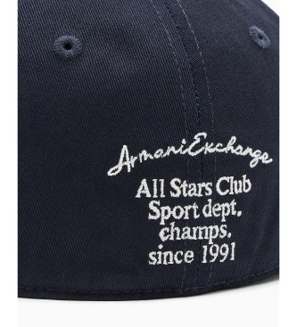 A|X Armani Exchange Baseball Cap Deep Navy