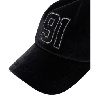A|X Armani Exchange Chapeau de baseball noir