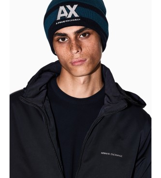 A|X Armani Exchange Beanie Blue