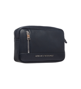 Armani Exchange Torebka kosmetyczna navy navy