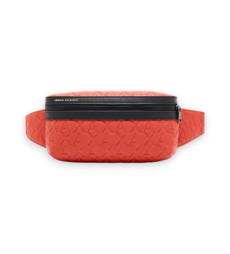 AIX Armani Exchange Saco de compras Logo vermelho