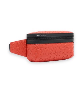 AIX Armani Exchange Saco de compras Logo vermelho
