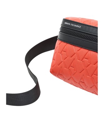 AIX Armani Exchange Saco de compras Logo vermelho