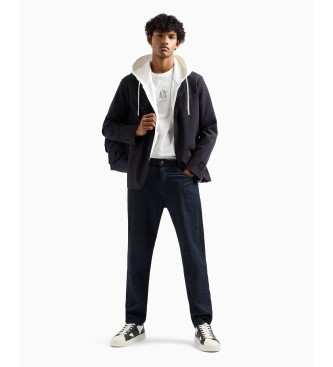 Armani Exchange Enotna mornariška jopica