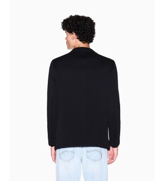 A|X Armani Exchange Veste simple noire