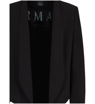 Armani Exchange Sort semi-struktureret blazer