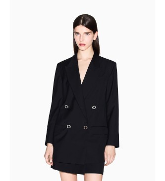 Armani Exchange Blazer oversize noir