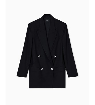 Armani Exchange Blazer oversize noir